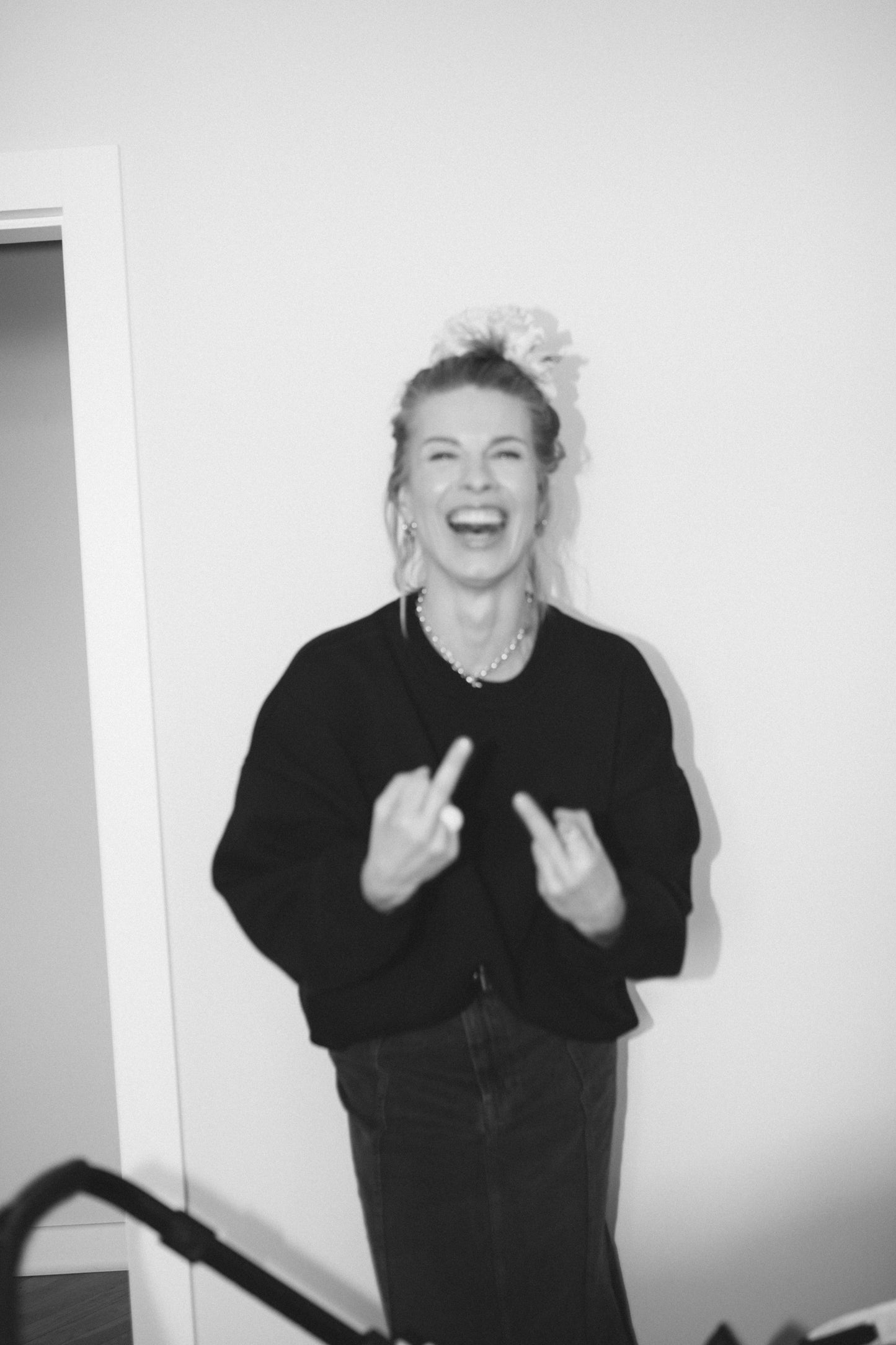 Bluza Melanie czarna - candelaclothes