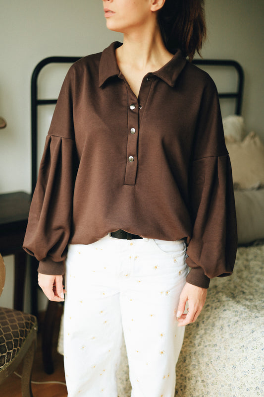 Bluza Natalie Chocolate