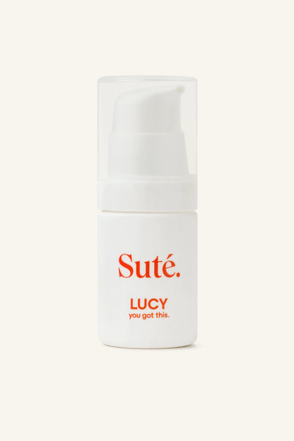 Wegański balsam na brodawki po karmieniu LUCY Suté w białej butelce airless 14 g