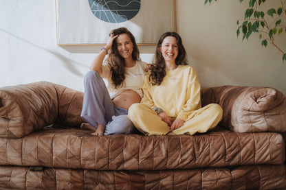 Bluza Melanie bananowa mama.