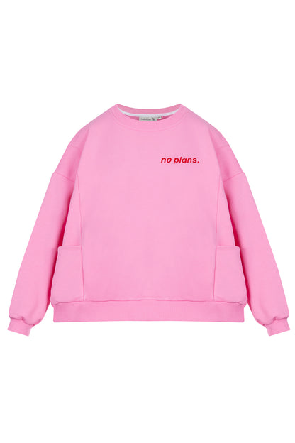 Bluza Melanie różowa No plans.